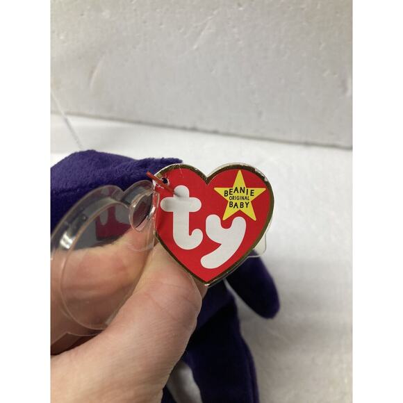 Vintage 1997 Princess Diana Beanie Baby in Protective Case Made in China - Picture 13 of 16